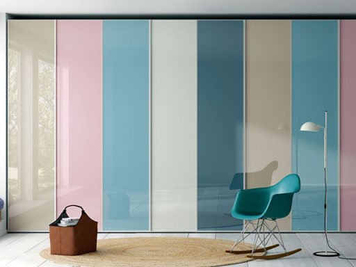 شیشه لاکوبل در رنگ های لایت و با تنوع مختلف
