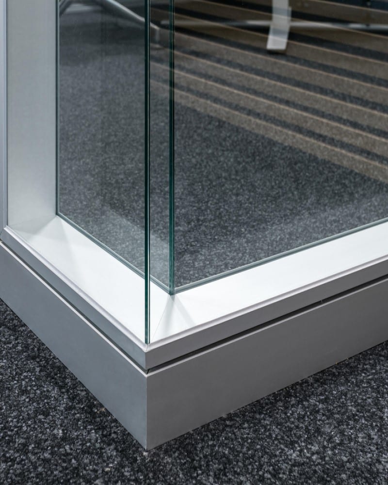glass partition profile