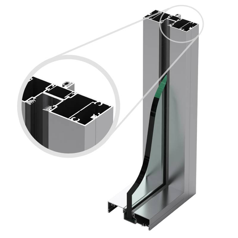 پروفیل پارتیشن شیشه ای