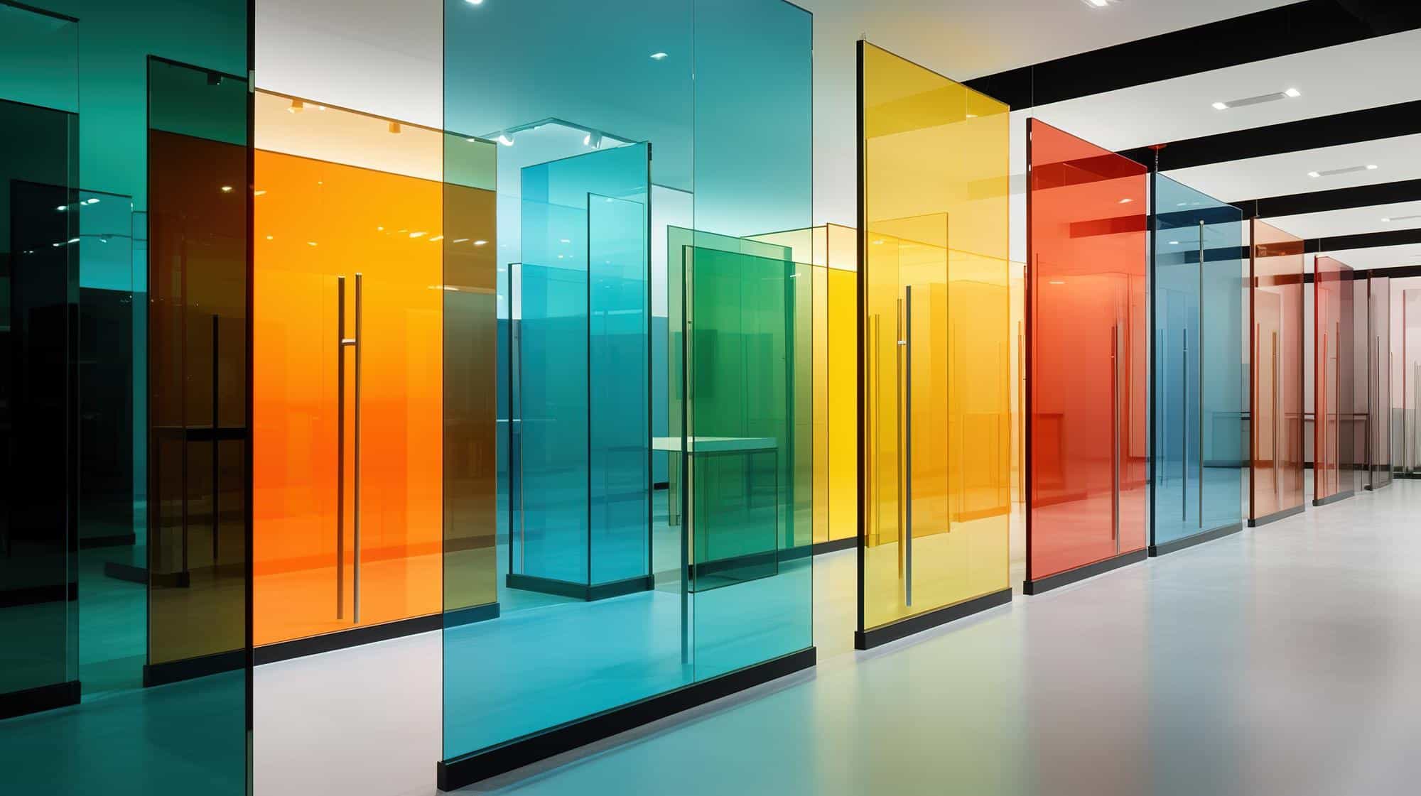 شیشه رنگی نشکن