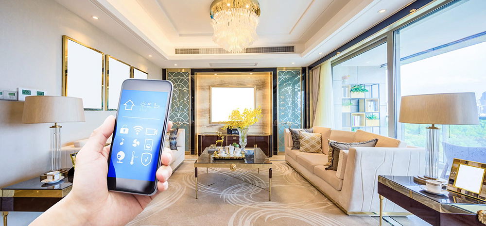 شیشه هوشمند در خانه های هوشمند