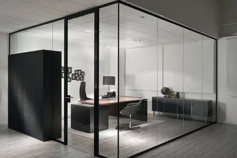 جدیدترین مدل های پارتیشن شیشه ای فریم لس