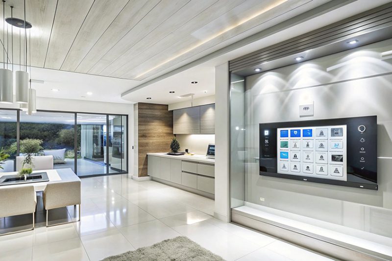 شیشه هوشمند در خانه های هوشمند