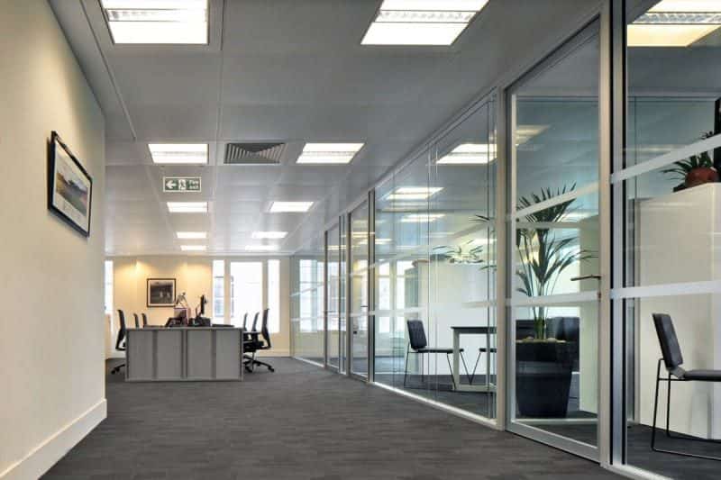 acoustic glass door-partitions