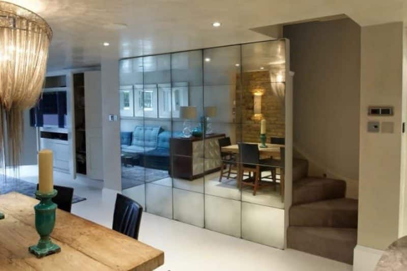 آینه آنتیک در دکوراسیون داخلی