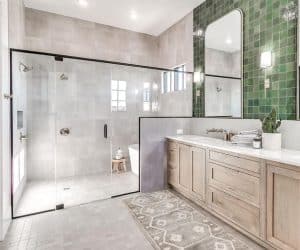 اarge combined shower cabin-1