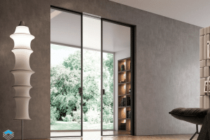 درب شیشه ای کشویی