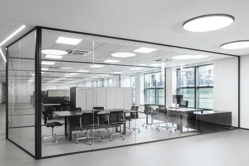 پارتیشن شیشه ای دوجداره