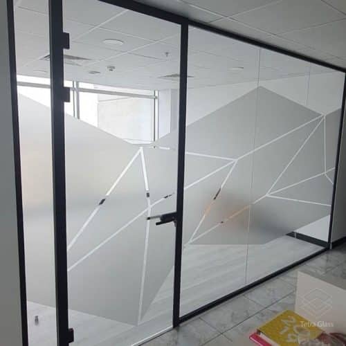 پروژه پارتیشن شیشه ای فریم لس اسلیم اسنپ