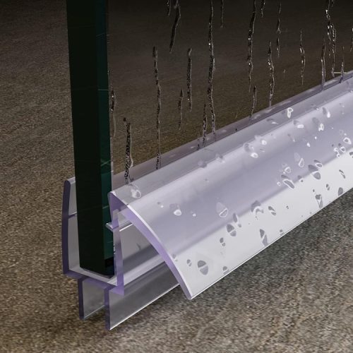 آب بندی درب شیشه ای با سیلیکون