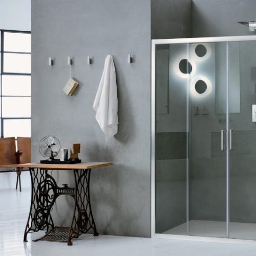 کابین دوش شیشه ای