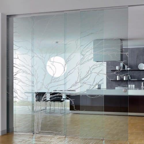 sliding-movable-glass partition