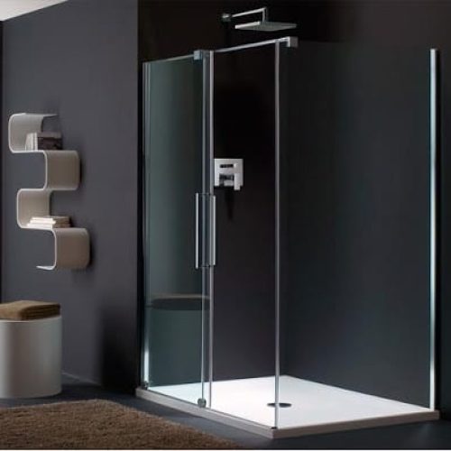 کابین دوش شیشه ای مربع